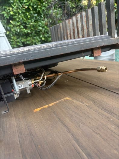 Gas Fire Engine, basket & Remote Control