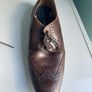 Mens Shoes Brown Size 9 Image 6