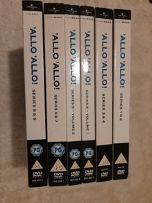 Allo Allo complete series dvd 1-9