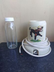 Vintage Baby Bottle & Bottle Warmer