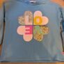 Billieblush cream denim jeans and blue top Image 6