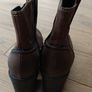 Women's  Brown Clark Ankle Boots - Size 4 Image 2