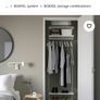 Ikea wardrobe Image 6