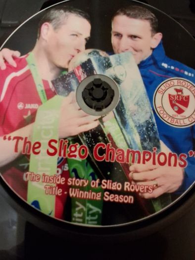 Sligo Rovers FC. Champions Of Ireland 2012. DVD Of Inside Story Of The Historic Title Winning 2012 Season. Collect In Dublin Or Receive Via Post.
