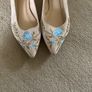 Beige suede flats Image 6