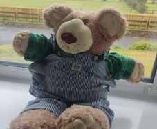 1986 Furskins Vintage Teddy Bear by Xavier Roberts