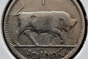 Ireland 1937 Silver Shilling Scarce Key Date