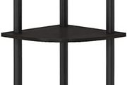 5 shelf Toolless Shelves, Wood, Espresso/Black (FREE POSTAGE)