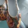 Pretty Ceramic Vintage Hanging Ballet Shoes Image 4