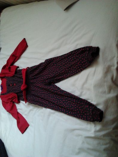 2 piece heart jumpsuit from m&s