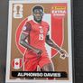 Panini Fifa World Cup 2026 Alphonso Davies Bronze Extra Sticker Image 4
