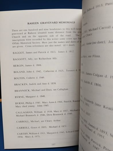 Killeigh, Offaly local history