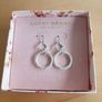 Silver-tone earrings BNIB Image 4