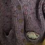 Next girls purple cardigan aged 3-4 Image 5