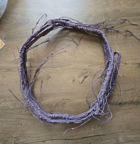 Artificial Halloween branch