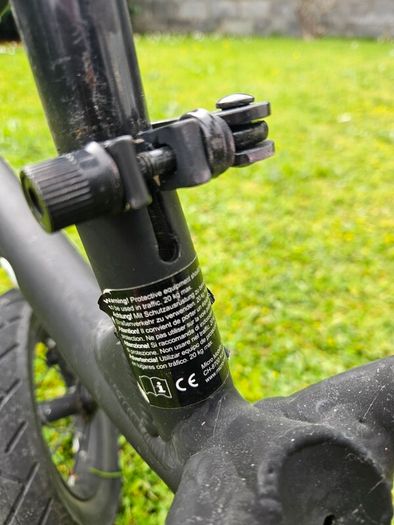 Micro Balance Bike - Black