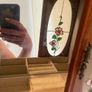Vintage tabletop jewellery armoire dat s 70s-90s Image 8