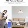 WiFi Touch Wall Light Switch Works with Alexa and Google Home, [Neutral Wire Required] 1 Gang 1 Way, White, APP Remote Control (FREE POSTAGE) Image 2