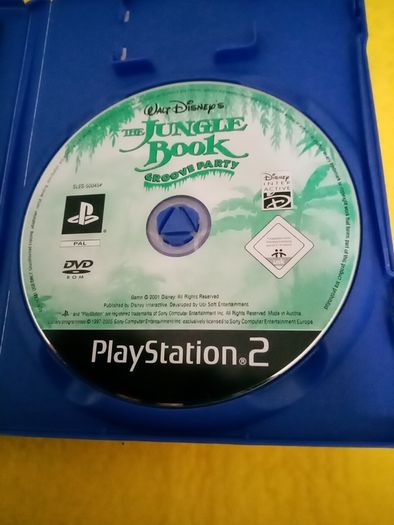 Walt Disney The Jungle book Groove party PlayStation 2 Ps2 Games Original