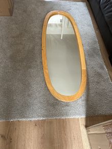 mirror oval pine free