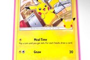 Original Pikachu card 25/25 from the special Pokemon TCG Celebrations 25th Anniversary