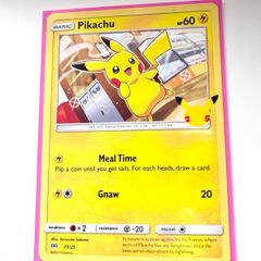 Original Pikachu card 25/25 from the special Pokemon TCG Celebrations 25th Anniversary