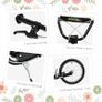 Kick Scooters for Kids with Adjustable Height, Anti-Slip Deck, Dual Brakes, Rubber Tyres, for Boys and Girls Aged 5+ Years Old Black Image 5
