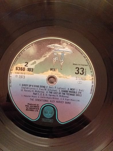 The Sensational Alex Harvey Band.