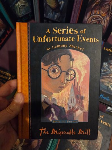 A Series of Unfortunate Events by Lemony Snicket - 13 Hardback Book Collection