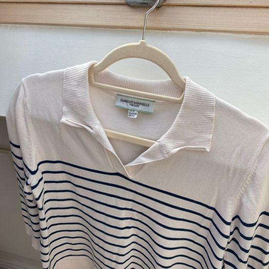 Carolyn Donnelly Striped Cotton Jumper