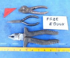 3 pairs of Pliers