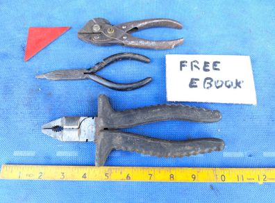 3 pairs of Pliers
