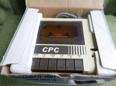 Datasette Unit Cassette Recorder Unit For Commodore CBM 64/128 BNIB - Boxed