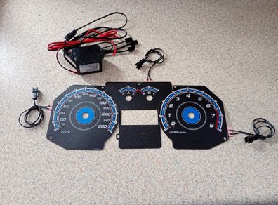 Hyundai Coupe dash Gauges