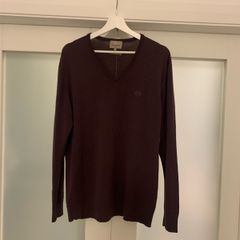 Paul Costello Living Mens Burgundy Jumper
