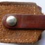 Zippo wind proof lighter with original brown leather case Image 10