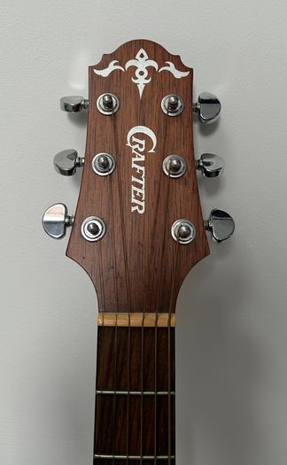Acoustic Guitar Bundle - Crafter Lite T LH SP Left Handed Guitar, Case and Stand