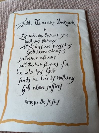 Readings from St. Teresa of Avila. Vintage. Loughrea.