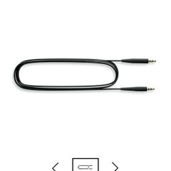Bose noise cancelling 2.5 mm to 3.5 mm audio cable headphone 700