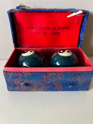 Vintage Chinese Health Exersice Stress Relief Balls