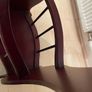 Vintage 1970's Mahagany oval occasional table with magazines storage Image 5