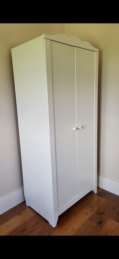 Childs Wardrobe and Changing unit/shelf