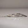 Vintage Kit Heath Sterling Silver Celtic Knot Pendant and Chain Image 2