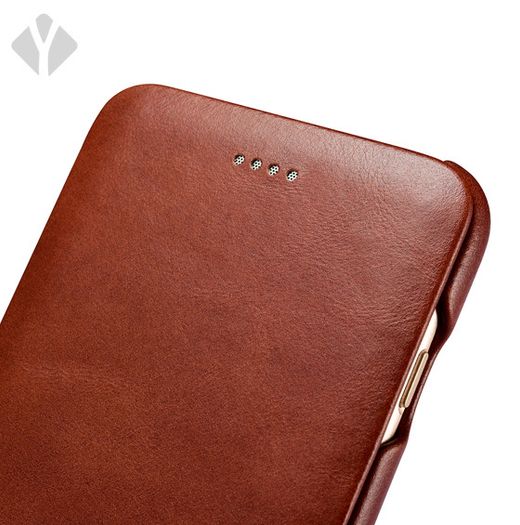 iPhone 7 Plus Curved Vintage Leather Case