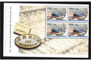 2005 Ireland Dublin Belfast Railways Commemorative Stamp Booklet Pane featuring 48c 201 Class Diesel Mint Never Hinged (MNH). Hibernian HP154.