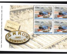 2005 Ireland Dublin Belfast Railways Commemorative Stamp Booklet Pane featuring 48c 201 Class Diesel Mint Never Hinged (MNH). Hibernian HP154.