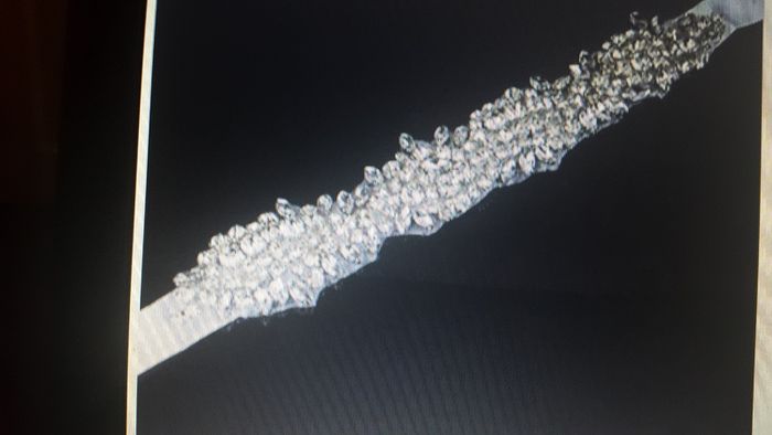 Bridal Crystal  Sash
