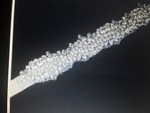 Bridal Crystal  Sash