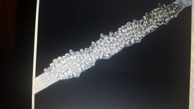 Bridal Crystal  Sash