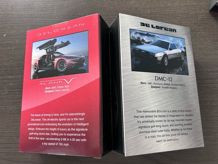 HotWheels Collectors DeLorean set